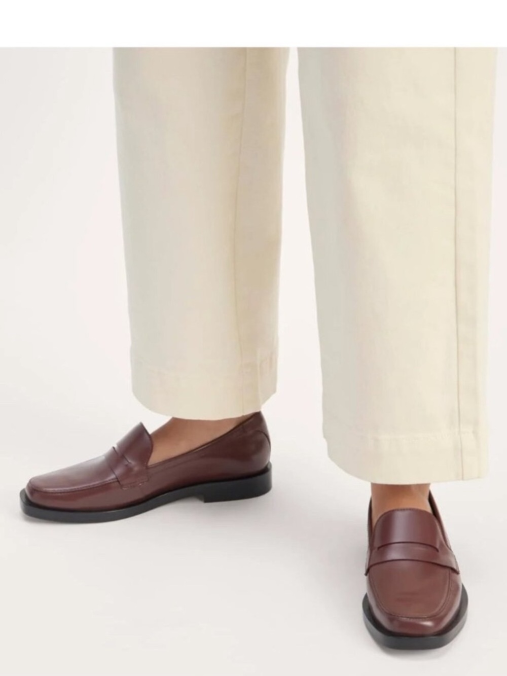Everlane The Penny Loafer in Dark Mahogany